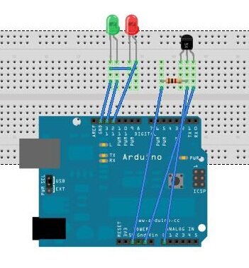 Sensor Temp - LED