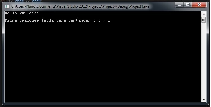 print hello world